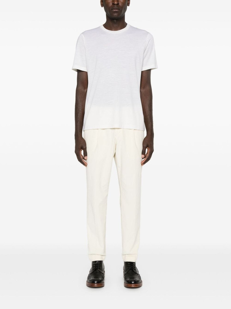 Herno mid-rise tapered trousers outlook