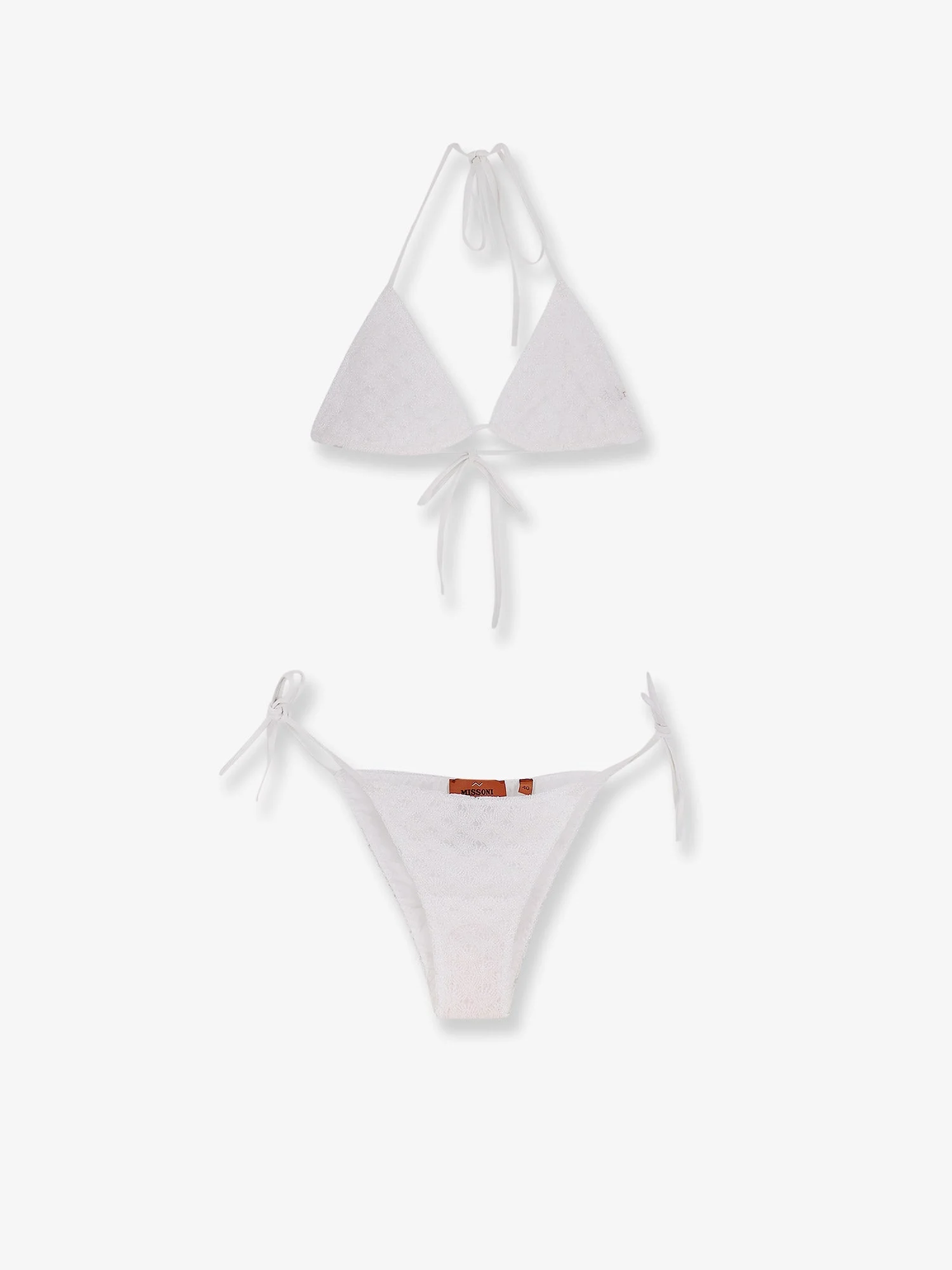 Missoni Embroidered And Lined Bikini - 1