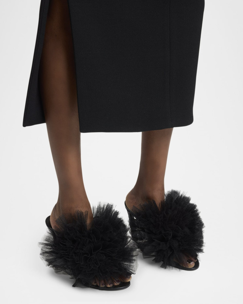 Long Pencil Skirt with Slit 5