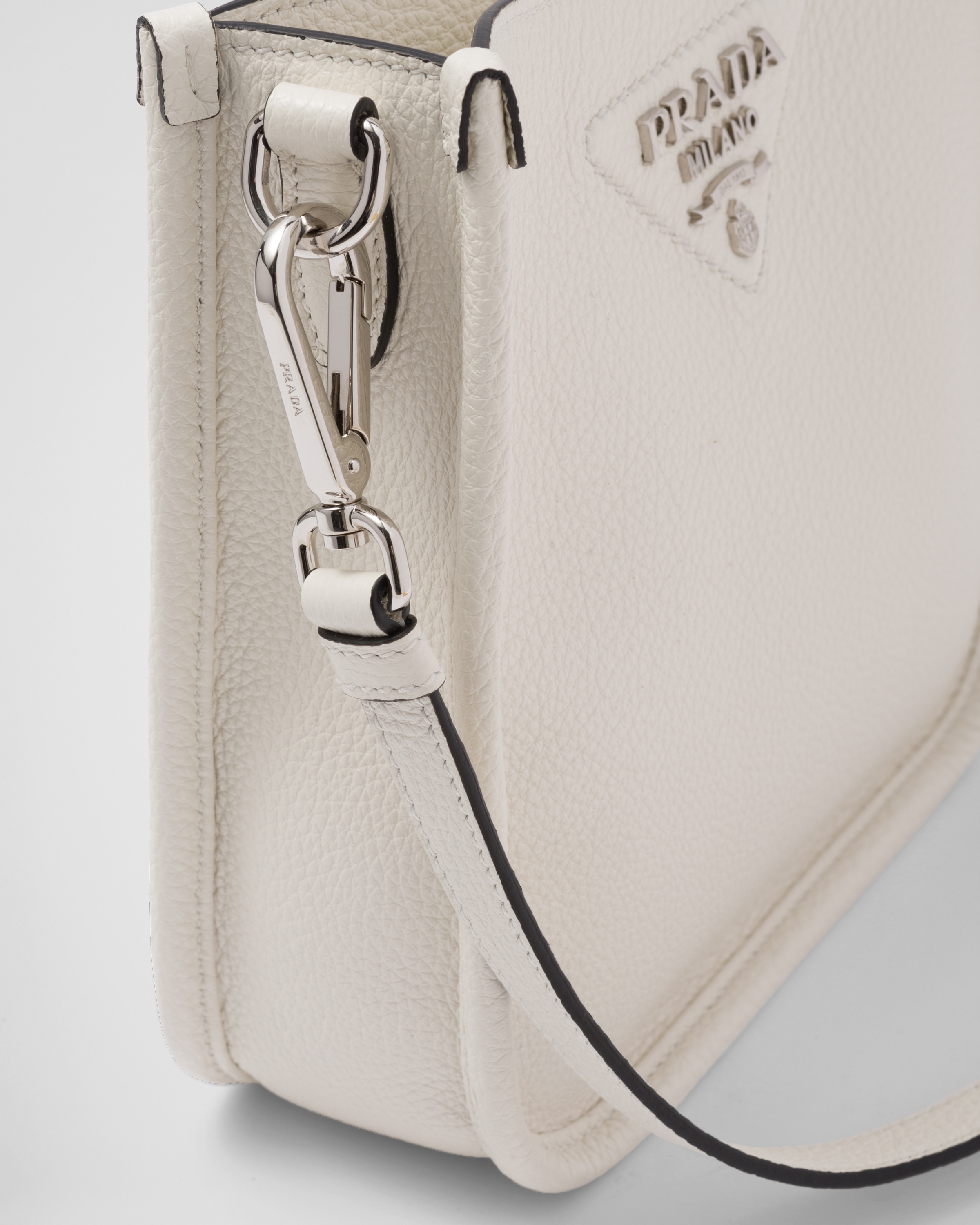 Leather mini shoulder bag - 7