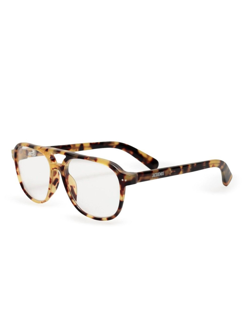 JACQUEMUS pilot-frame glasses outlook