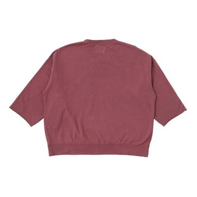 visvim AMPLUS SWEAT 3/4 (V.D.) PURPLE outlook