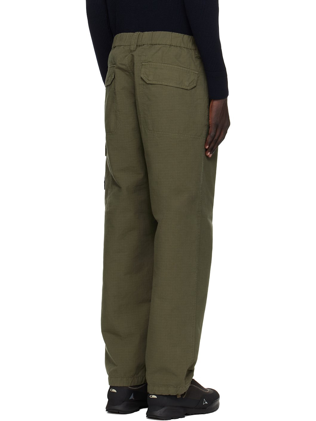 Green 3100011 Organic Cotton Ripstop Cargo Pants - 3