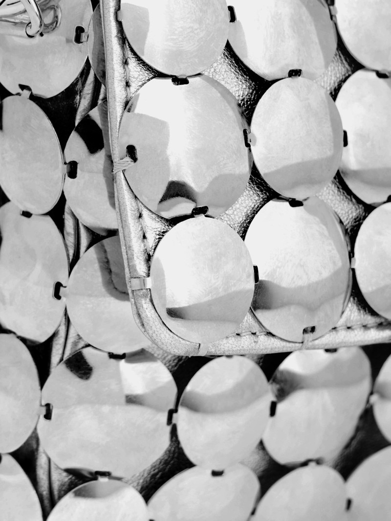 SILVER QUILTED BAG 4