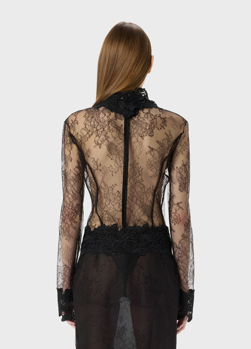 CHANTILLY LACE BODY WITH MACRAME DETAILS 3
