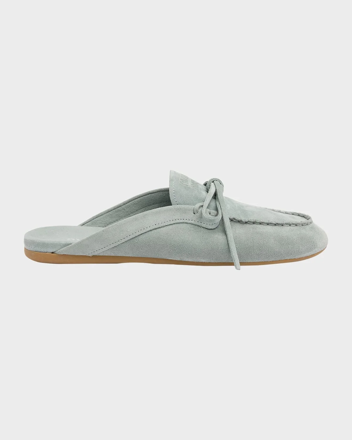 Sabot Suede Moccasin Mules - 1