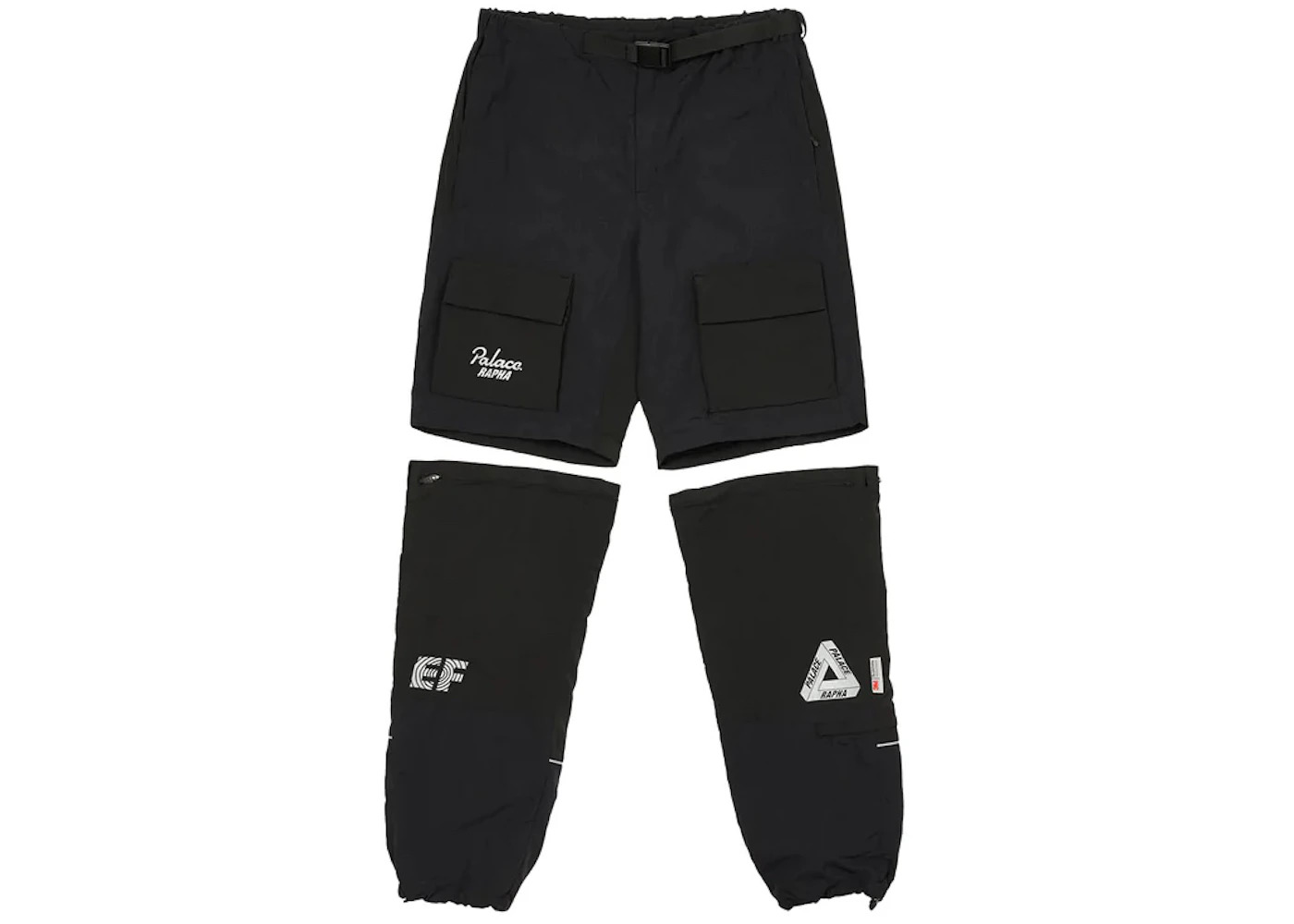 Palace x Rapha EF Education First Tech Zip-Off Trousers Black - 3