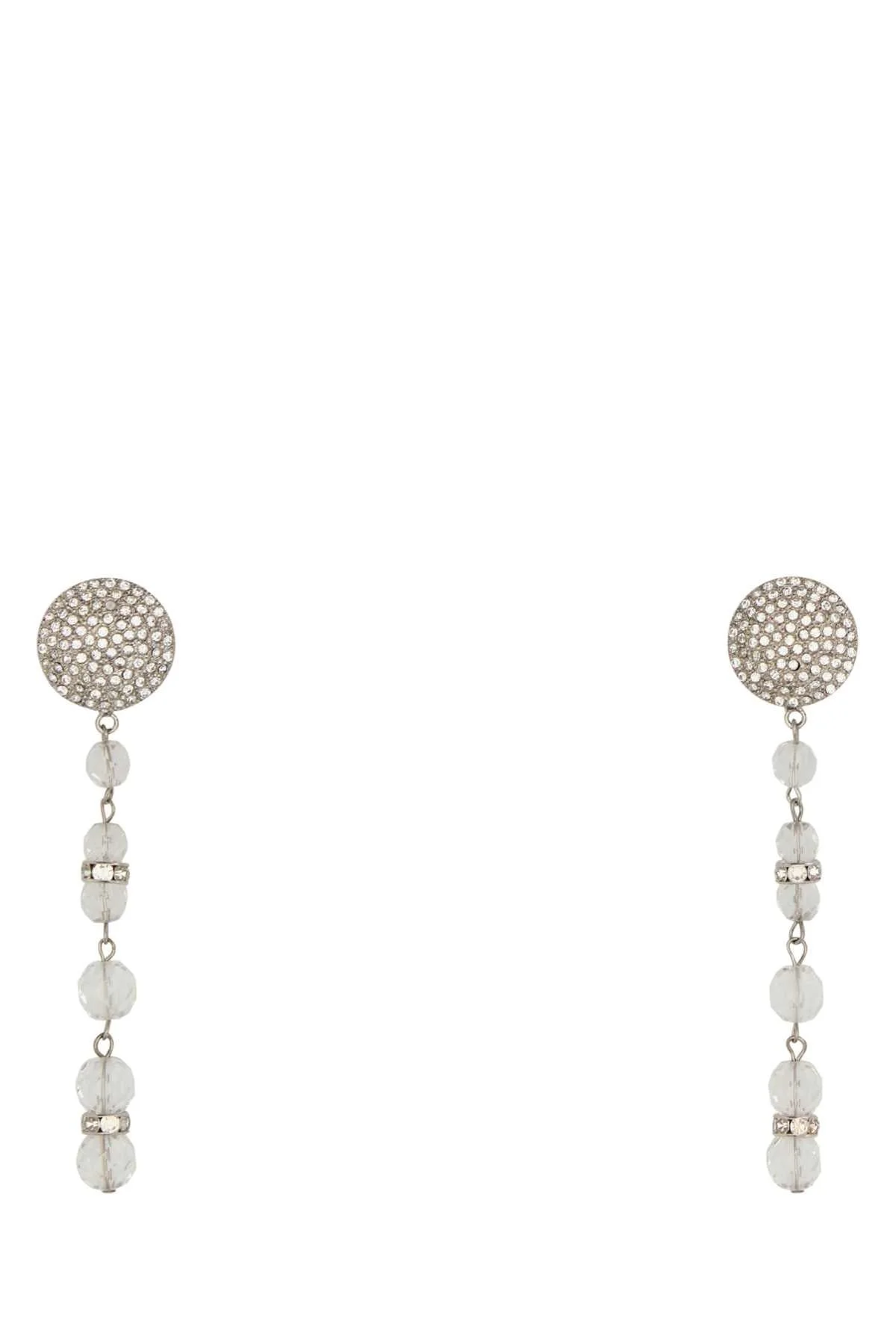 Alessandra Rich Women Embellished Metal Earrings - 1