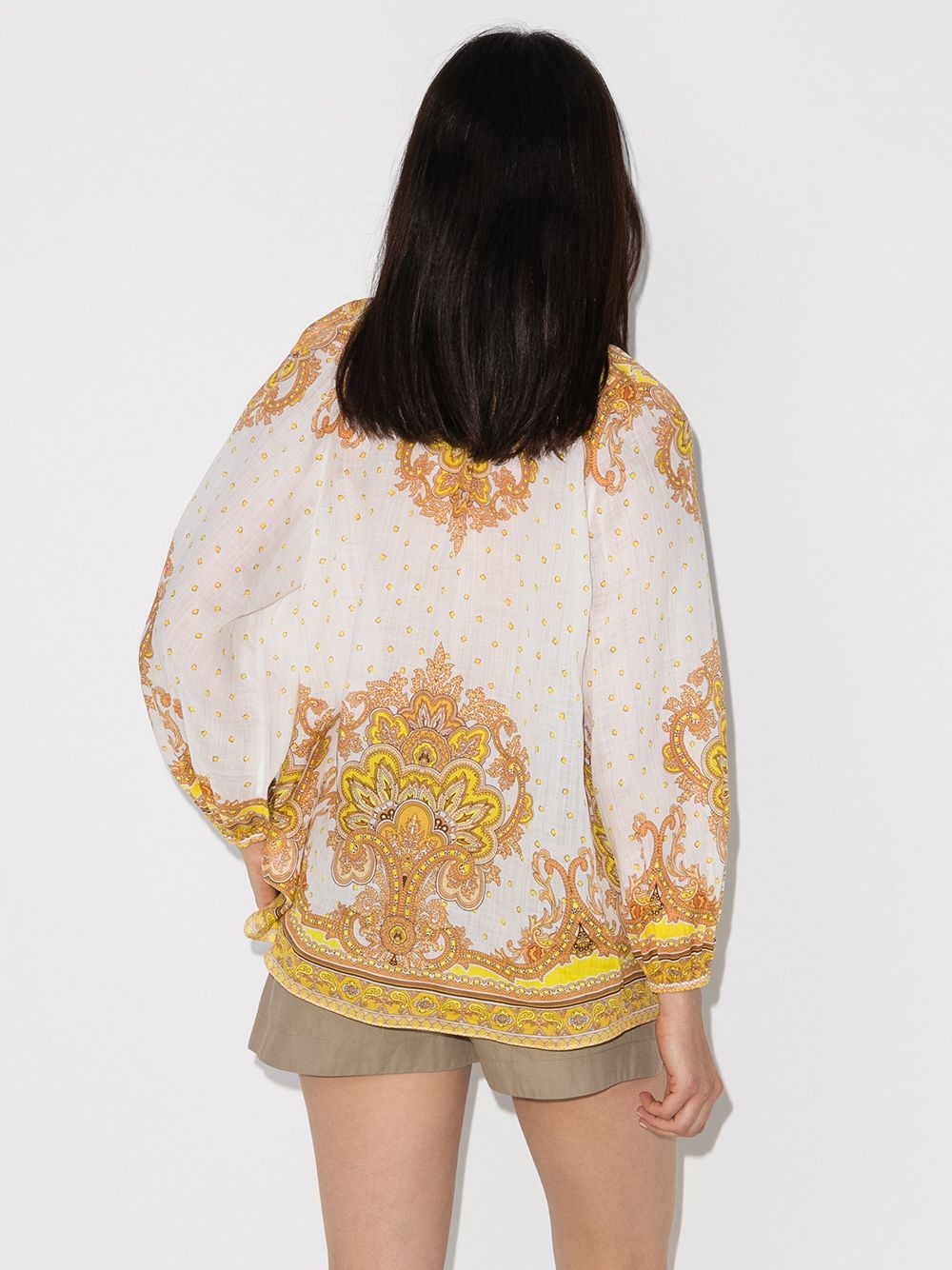 Bells paisley-print blouse - 3