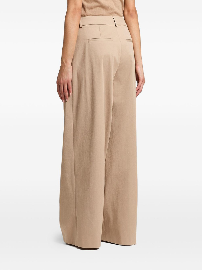 pleated wide-leg trousers 4
