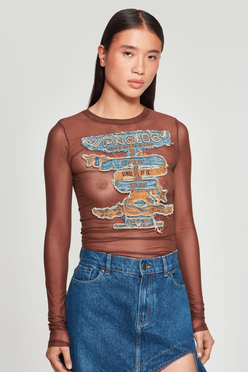 Paris' Best Mesh T-shirt 5