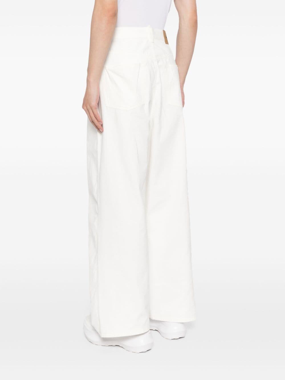 wide-leg jeans - 4