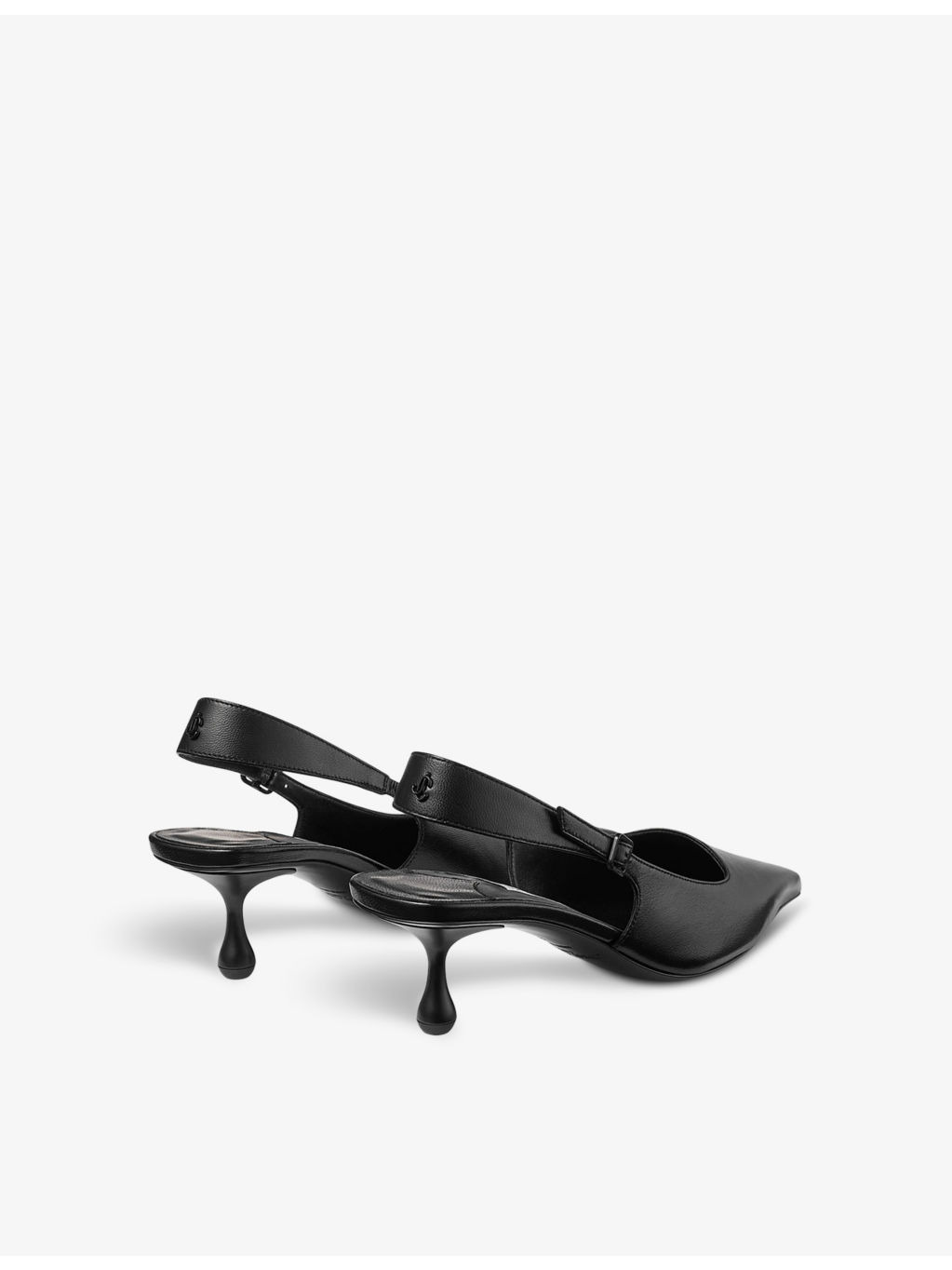 Amel 50 slingback leather heeled courts - 5
