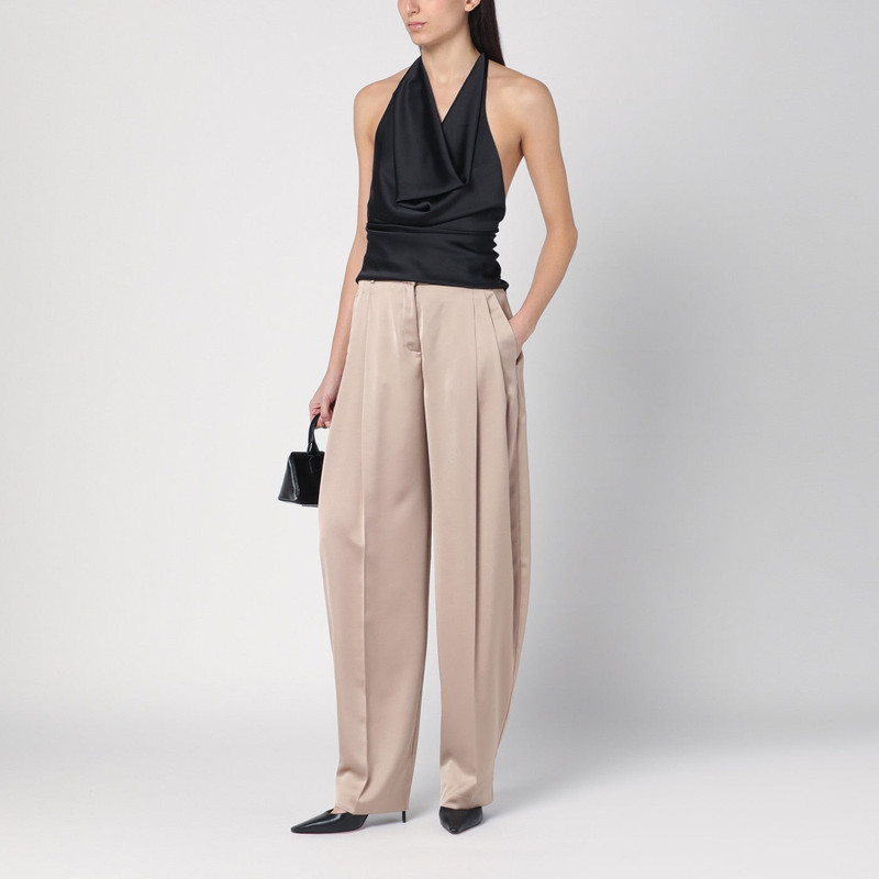 THE ANDAMANE Wide greige pants outlook