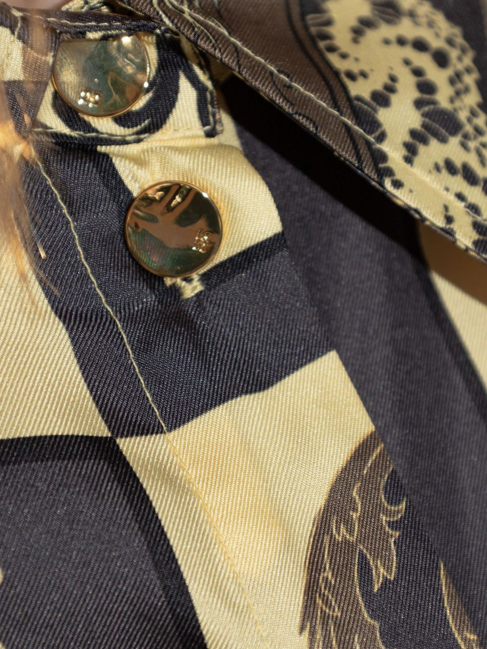 printed silk shirt - 5