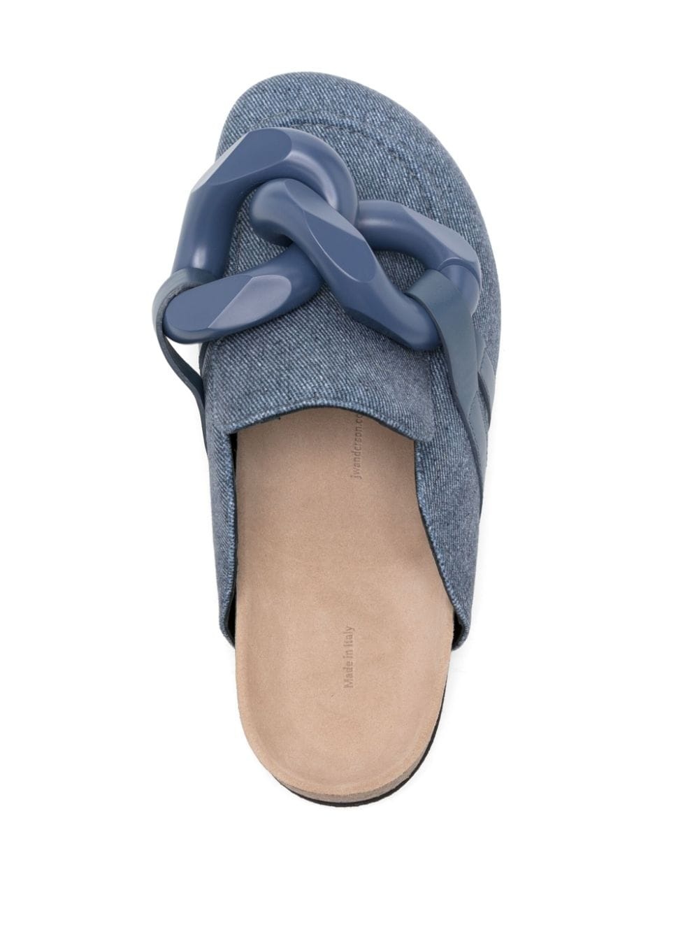 chain loafer mules - 4