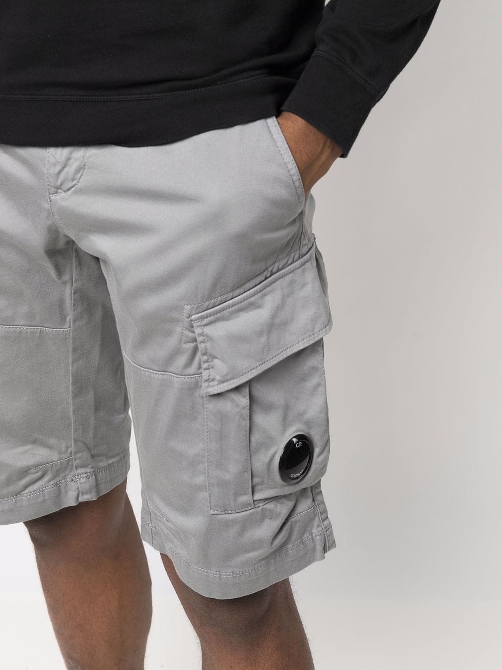 logo cargo shorts - 5