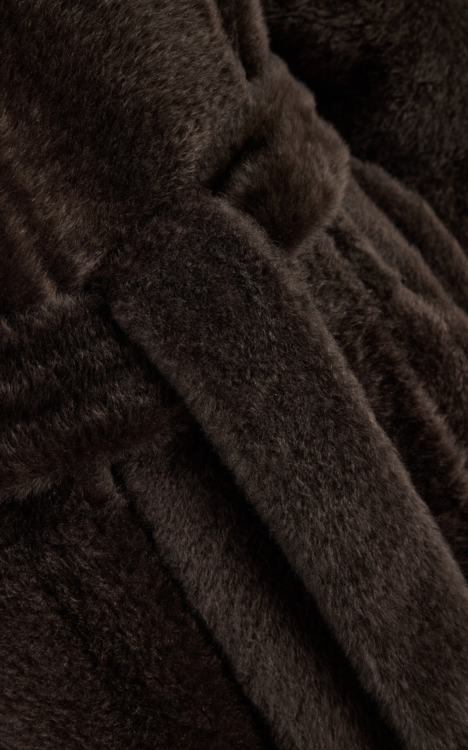 Madelina Shearling Coat brown - 5