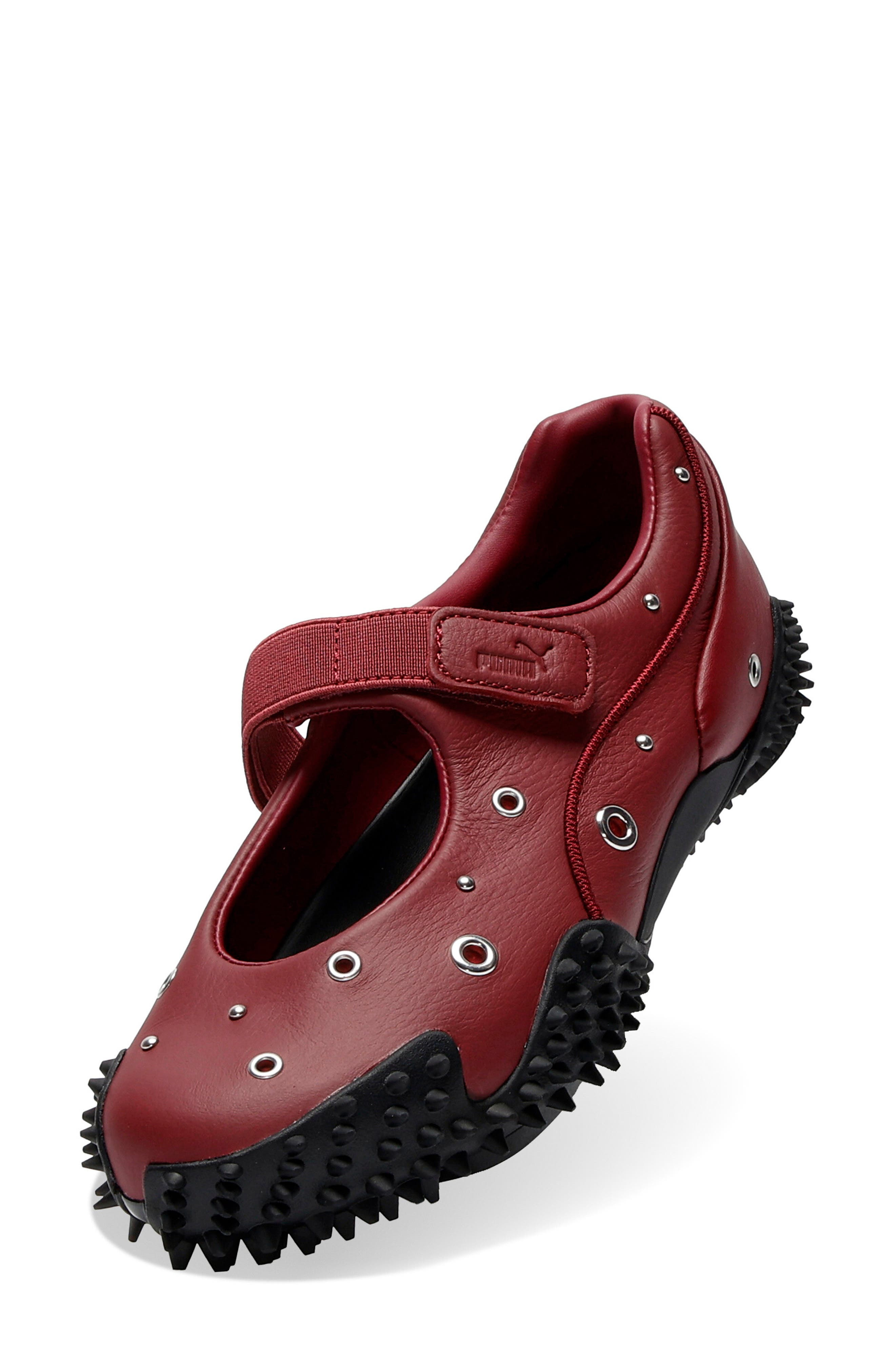 PUMA Mostro Fey Grommet Sneaker in Dark Jasper/Puma Black at Nordstrom - 5
