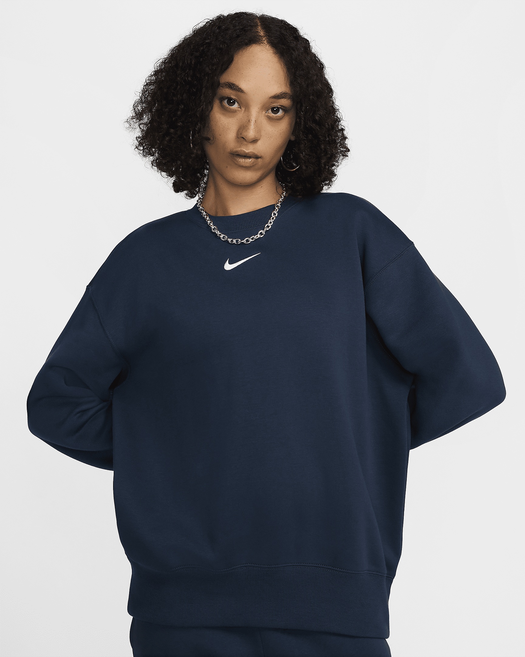 Nike Sportswear Phoenix Fleece Women's Oversized Crew-Neck Sweatshirt - 1