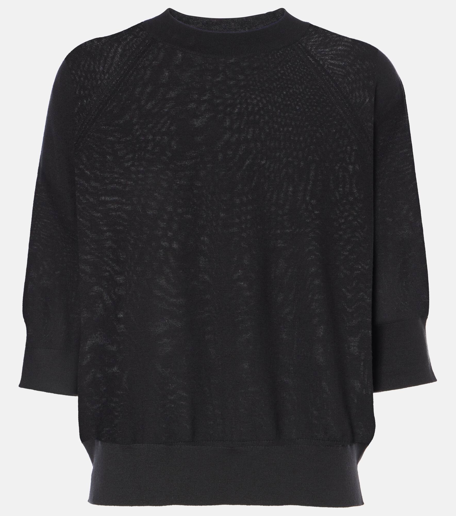 Knitted wool top - 1