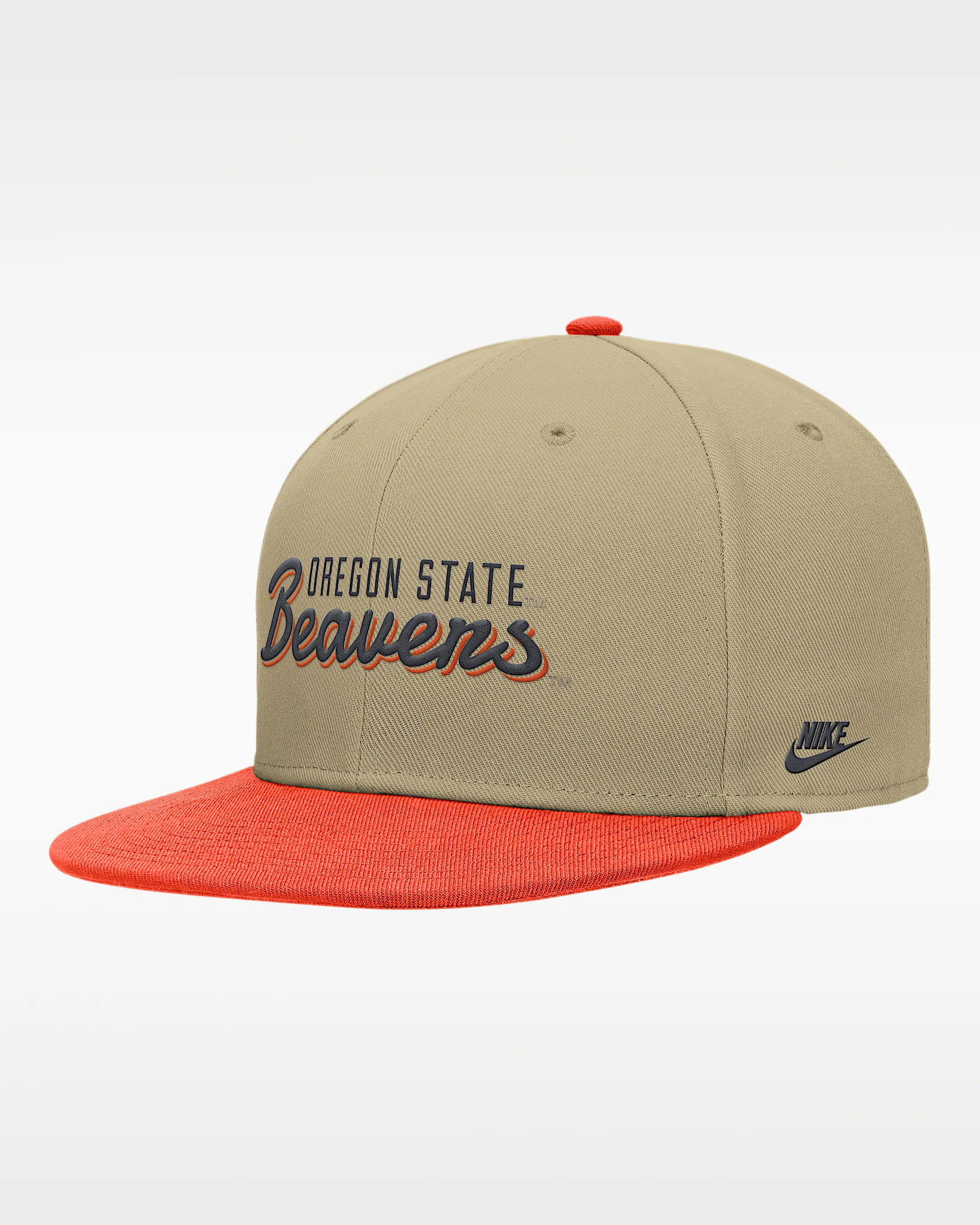 Nike College (Oregon State) Ripstop Structured Cap - 1