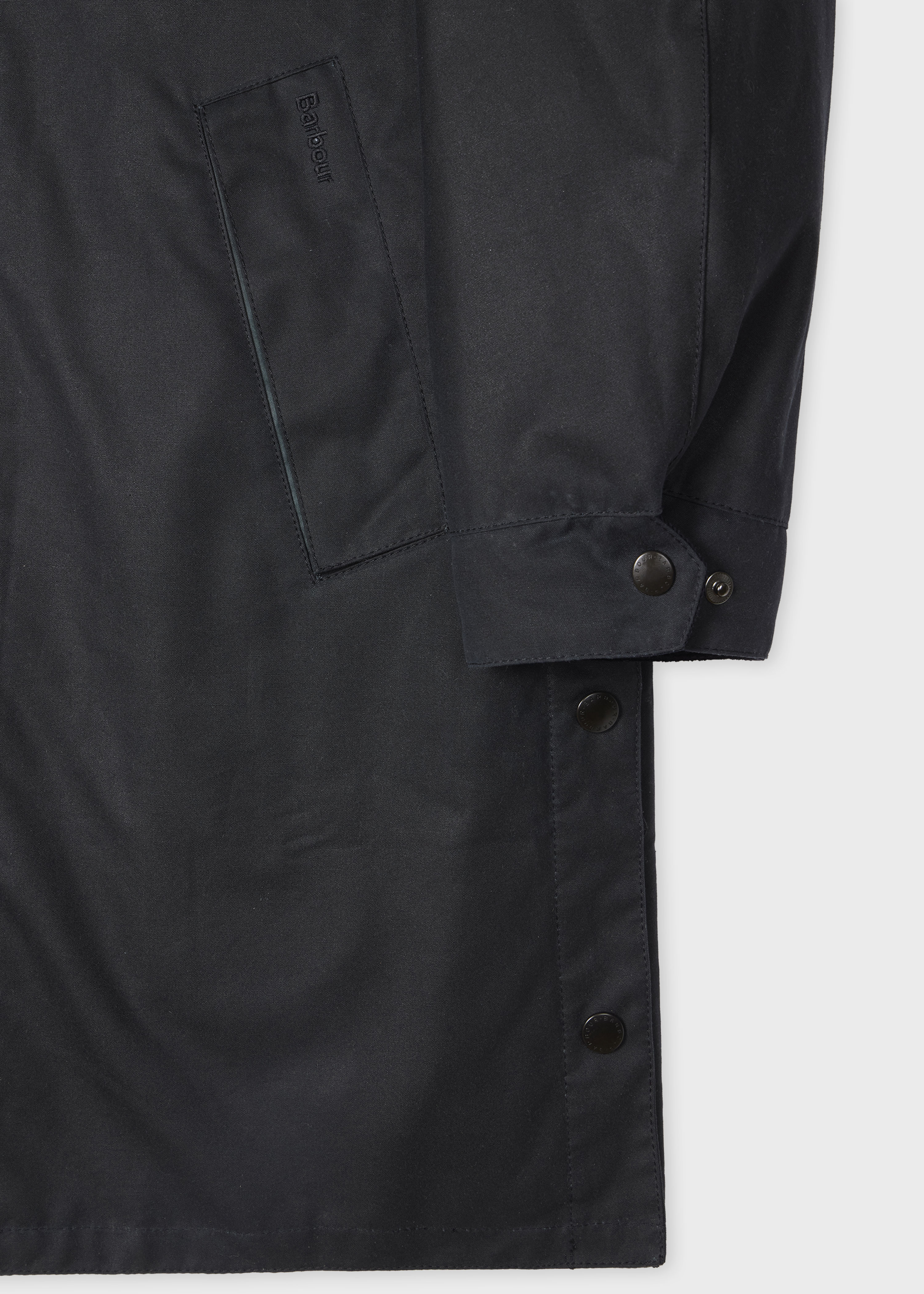 Paul Smith loves Barbour - Navy Beeston Wax Jacket - 3