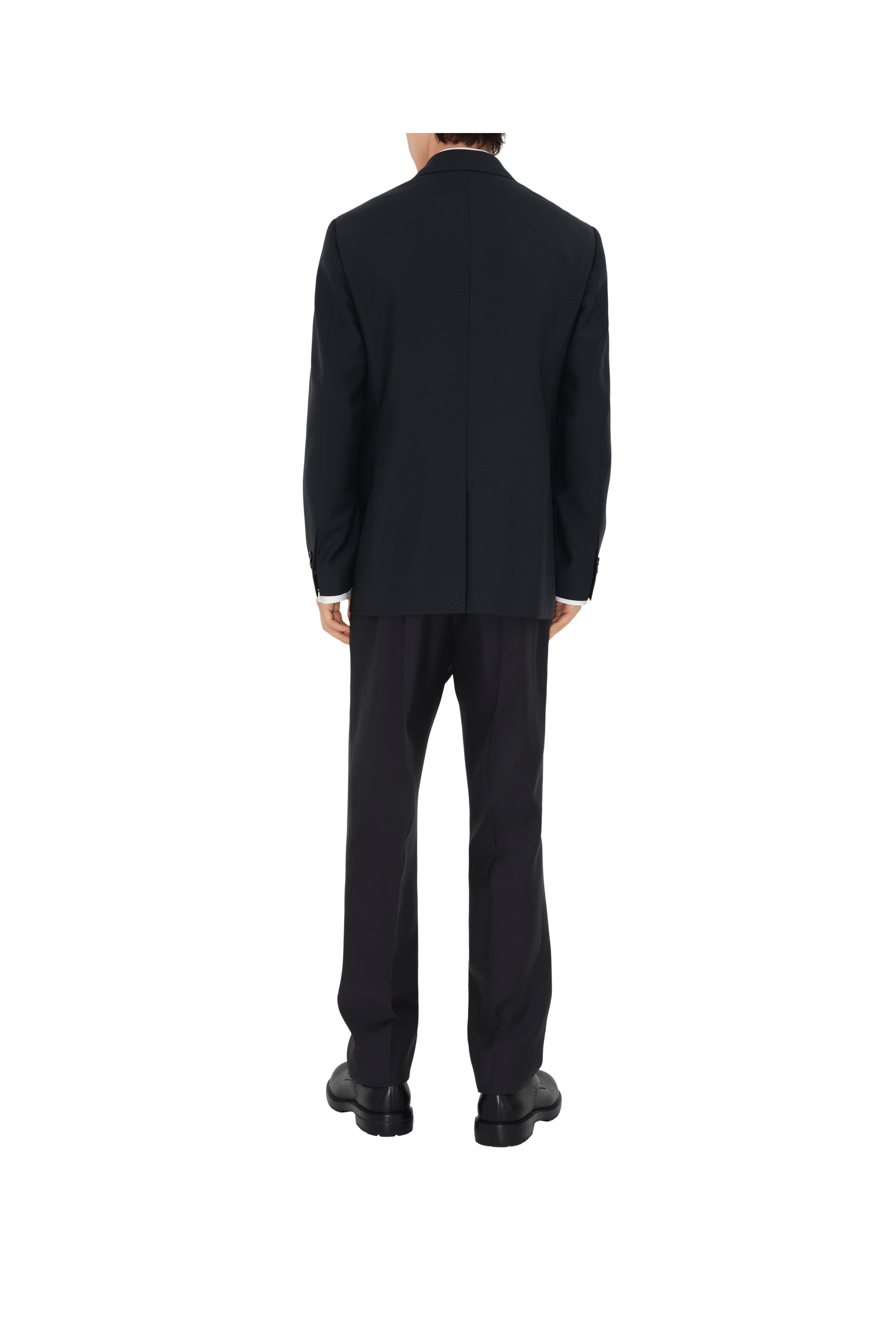 burberry Wool Tailored Jacket in Navy at Nordstrom - 4