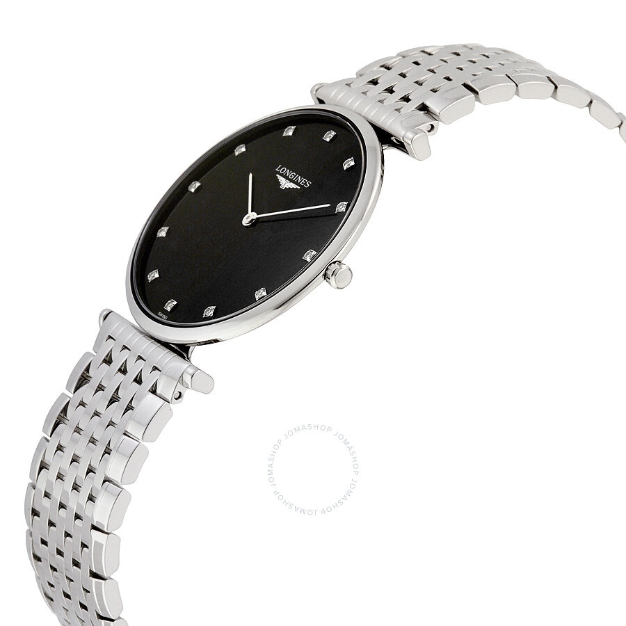 Longines La Grande Classique Black Diamond Dial Men's Watch L47554586 - 2