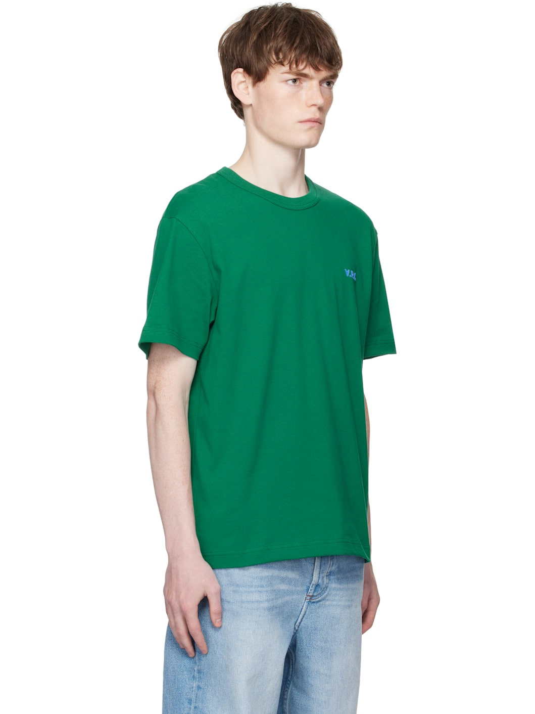 Green Boxy Petit 'VPC' T-shirt - 2