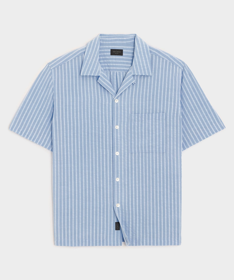 Seersucker Capri Shirt 1