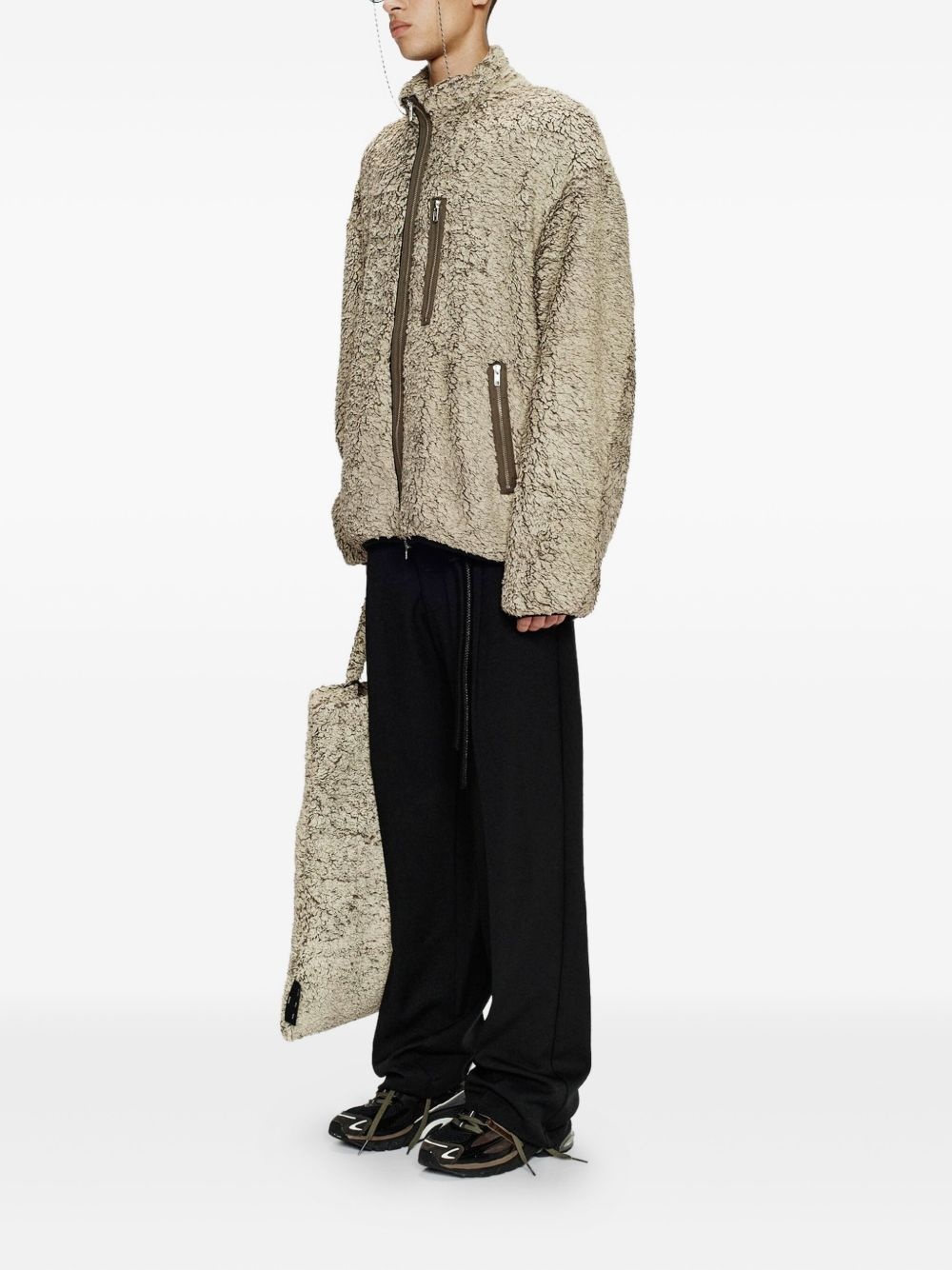 textured-finish jacket - 2
