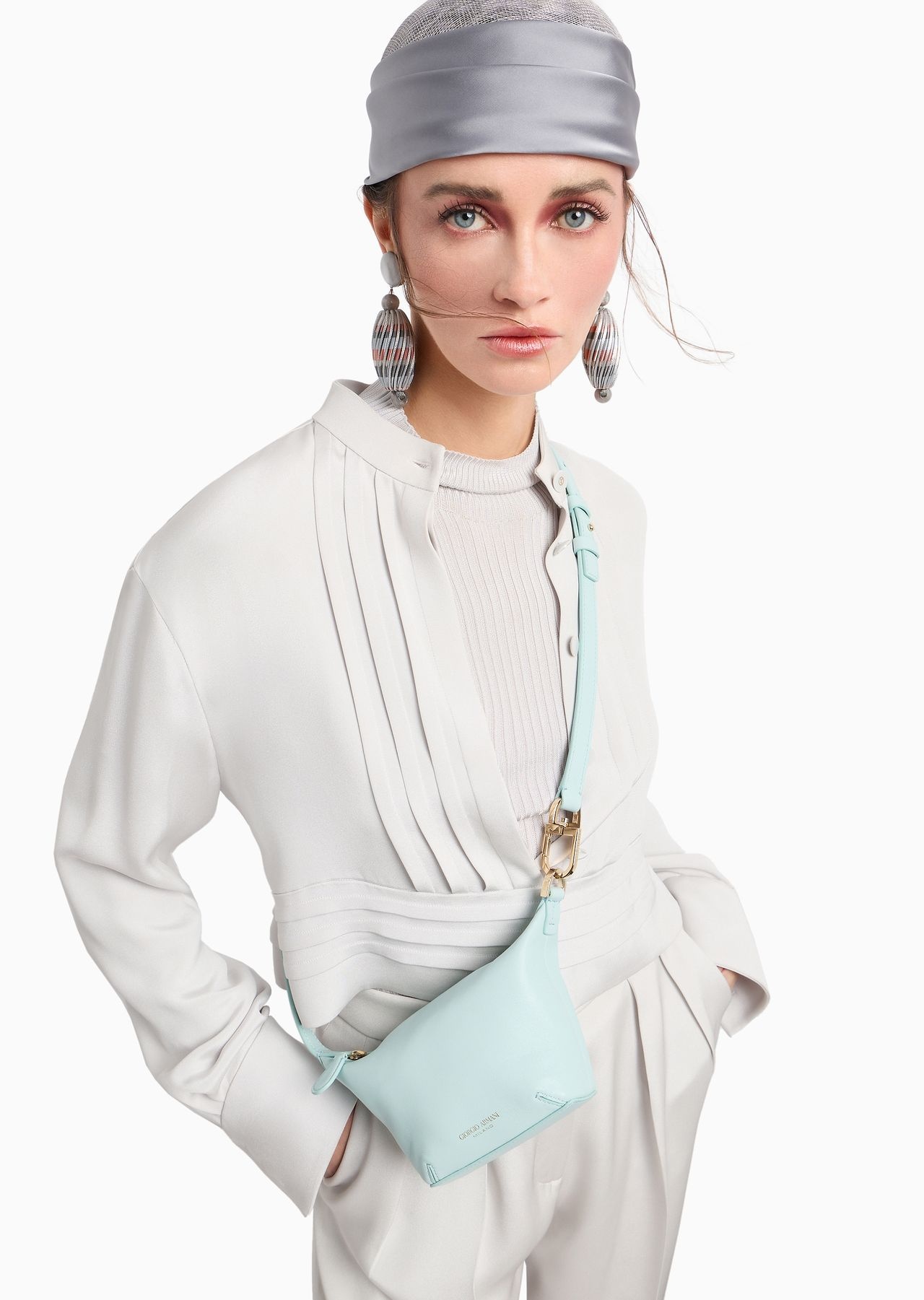 Mini la Prima Soft nappa-leather handbag 7