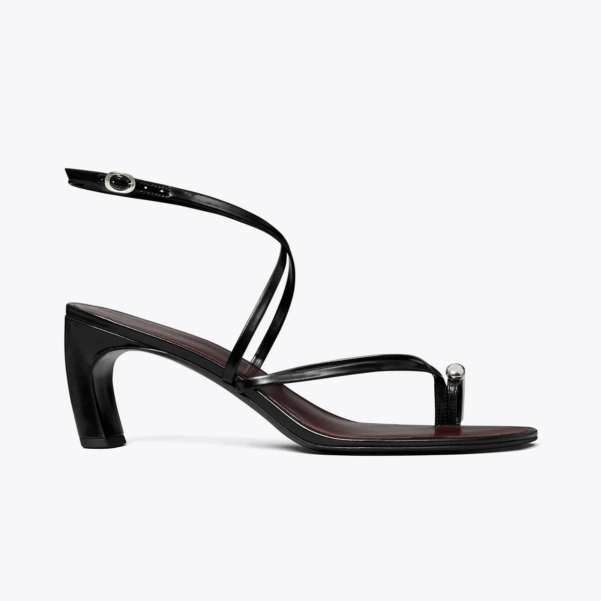 Pierced Multi-Strap Heeled Sandal - 1