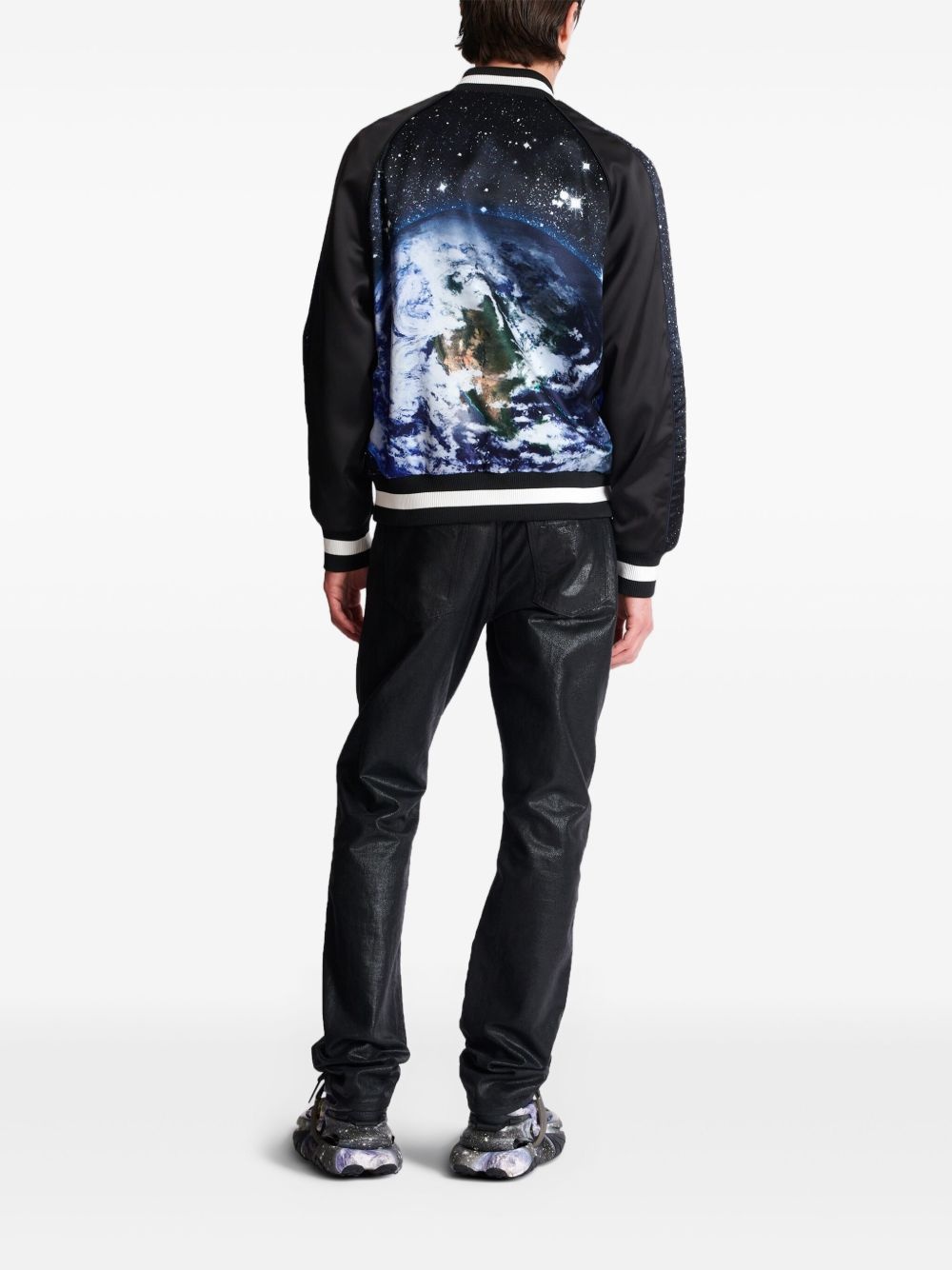 Earth & Stars varsity jacket - 4