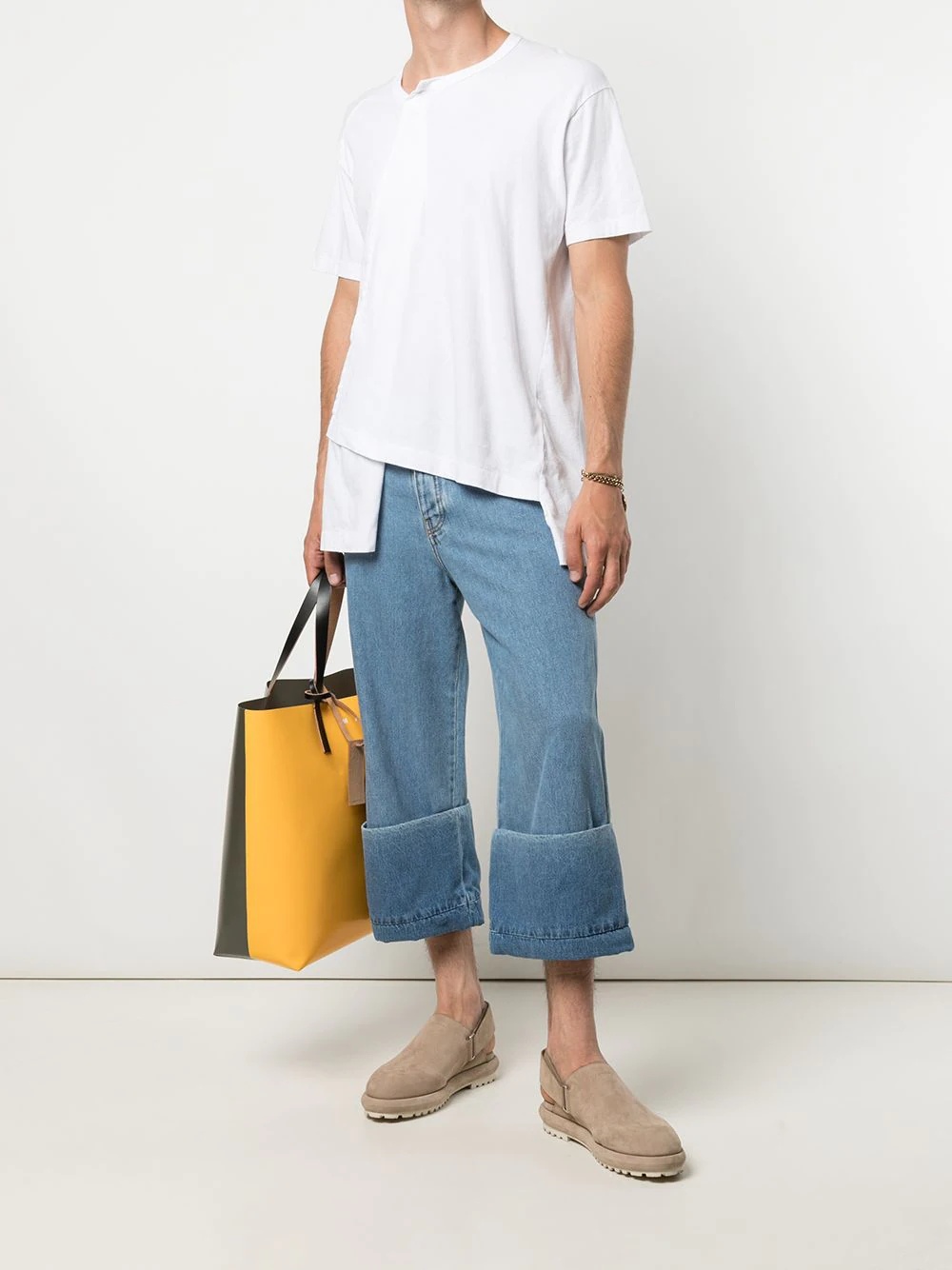 Fisherman cropped jeans - 2