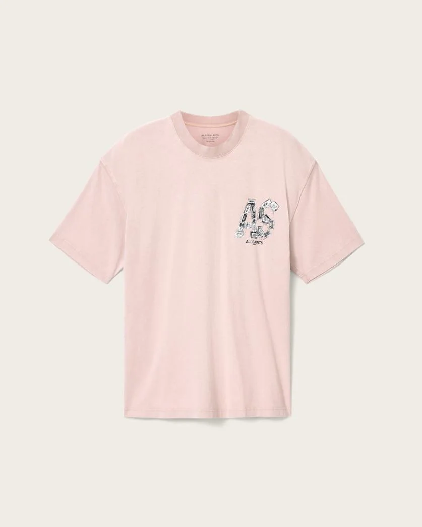 MIXTAPE OVERSIZED GRAPHIC T-SHIRT - 1