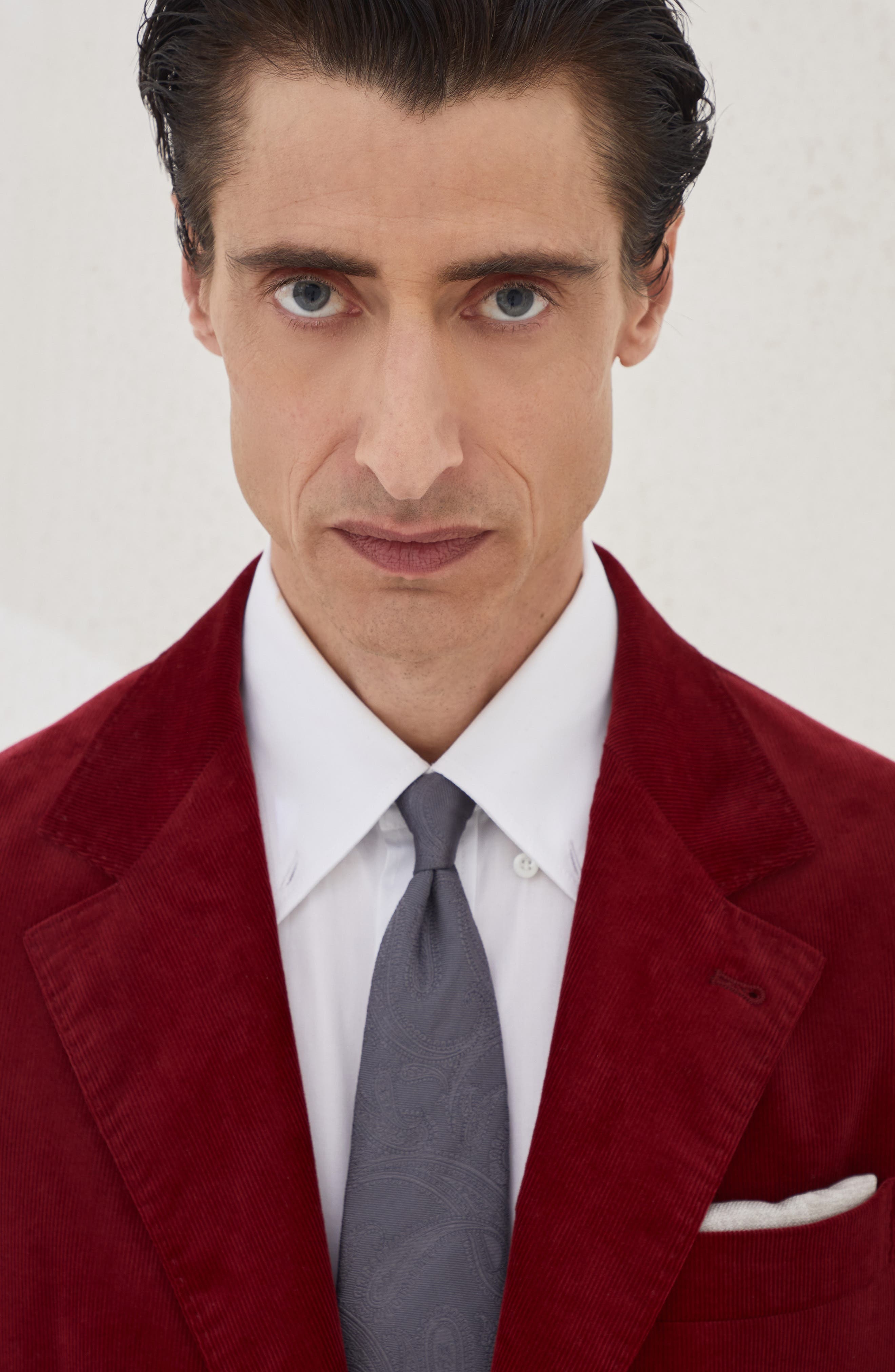 Brunello Cucinelli Silk tie with pattern in Lead at Nordstrom - 4
