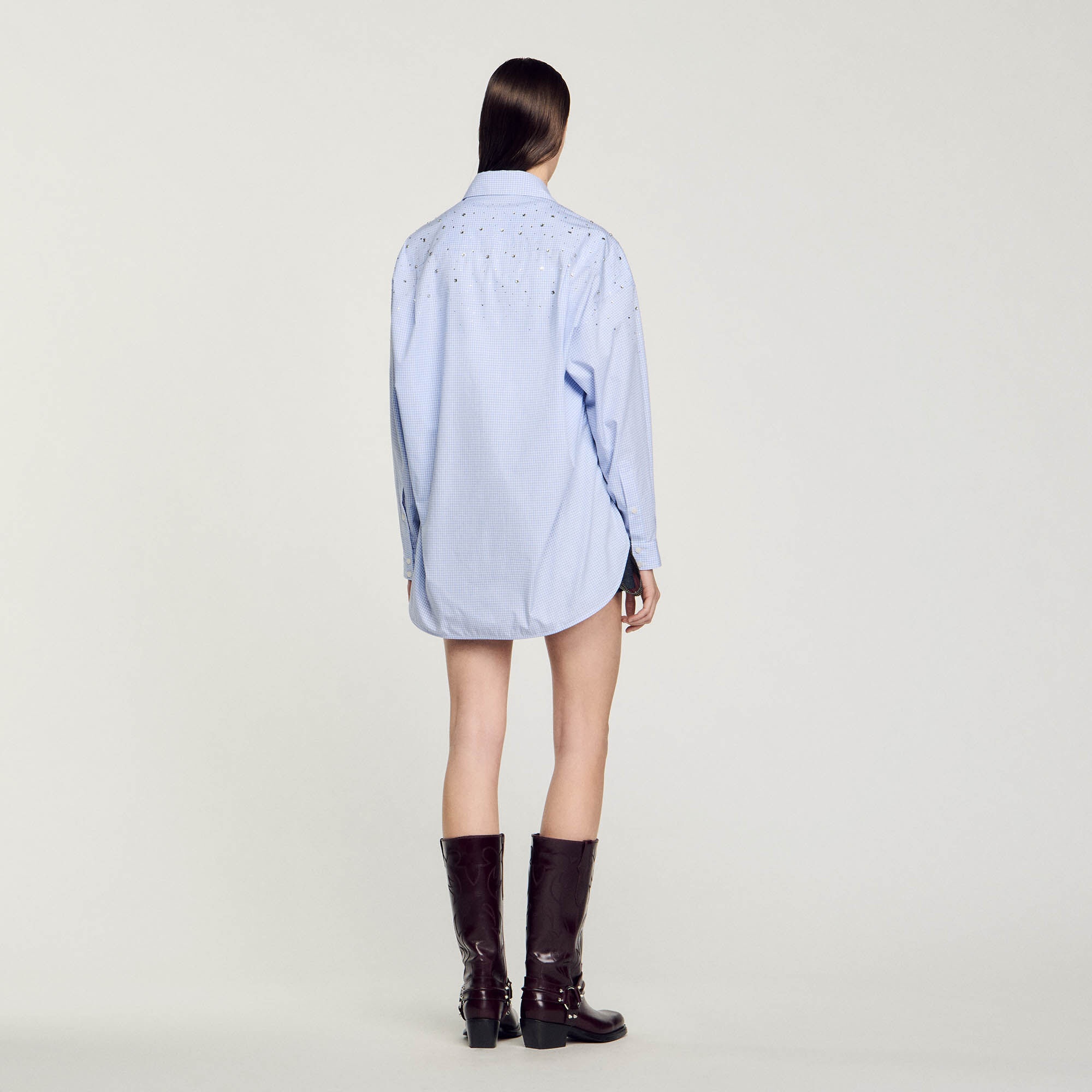 STUDDED CHECK SHIRT - 6