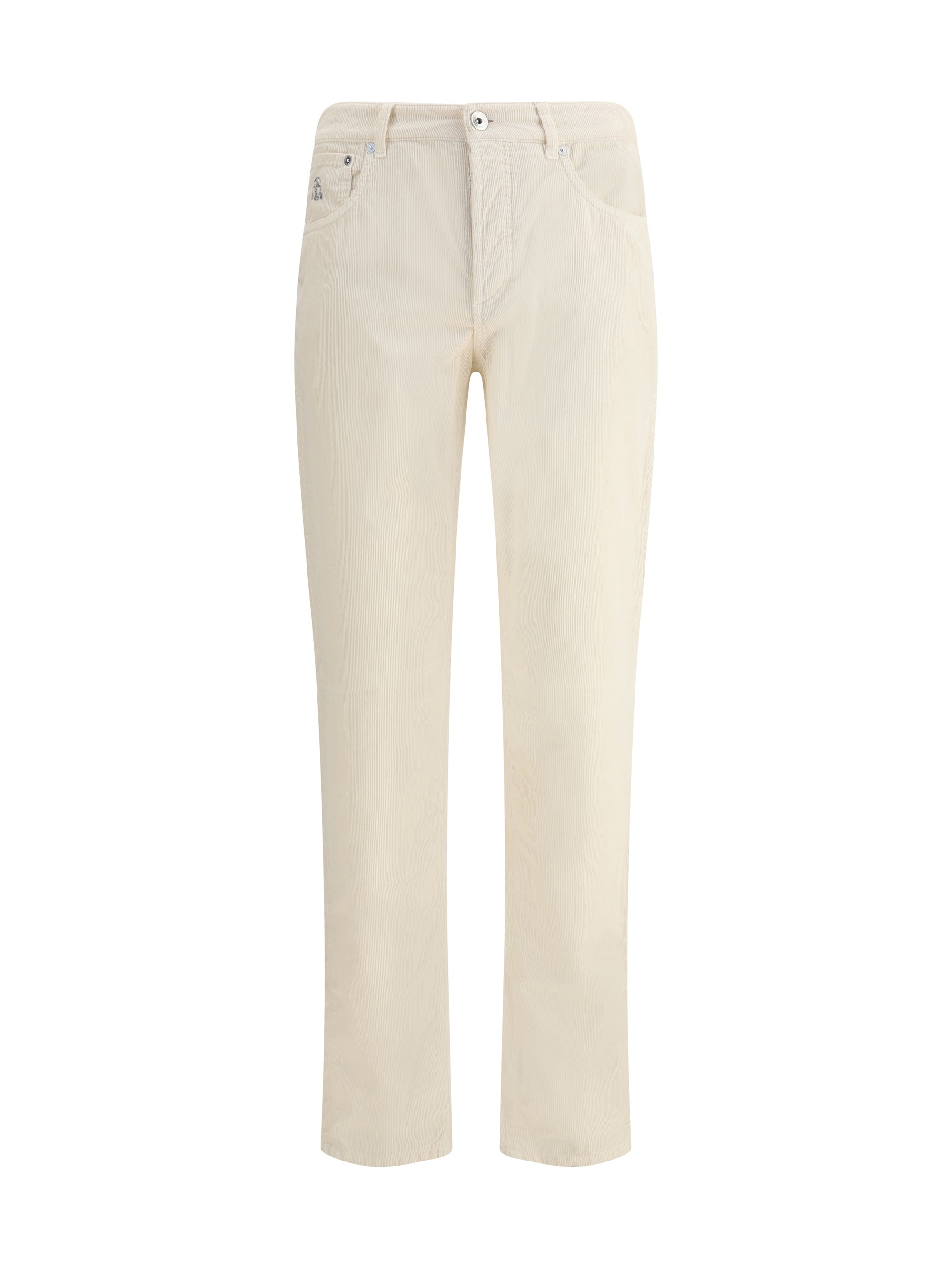 Brunello Cucinelli Men Corduroy Pants - 1