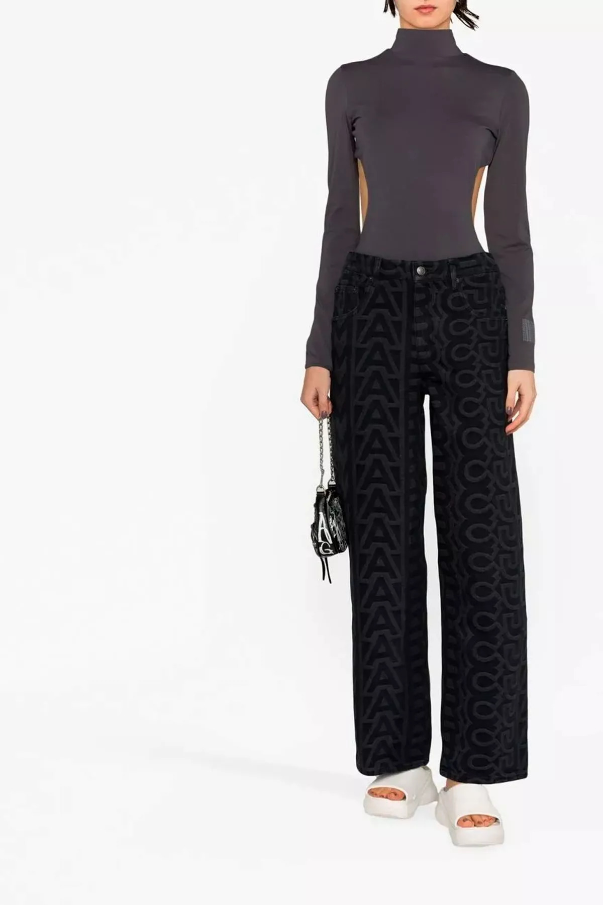'Monogram' jeans - 2