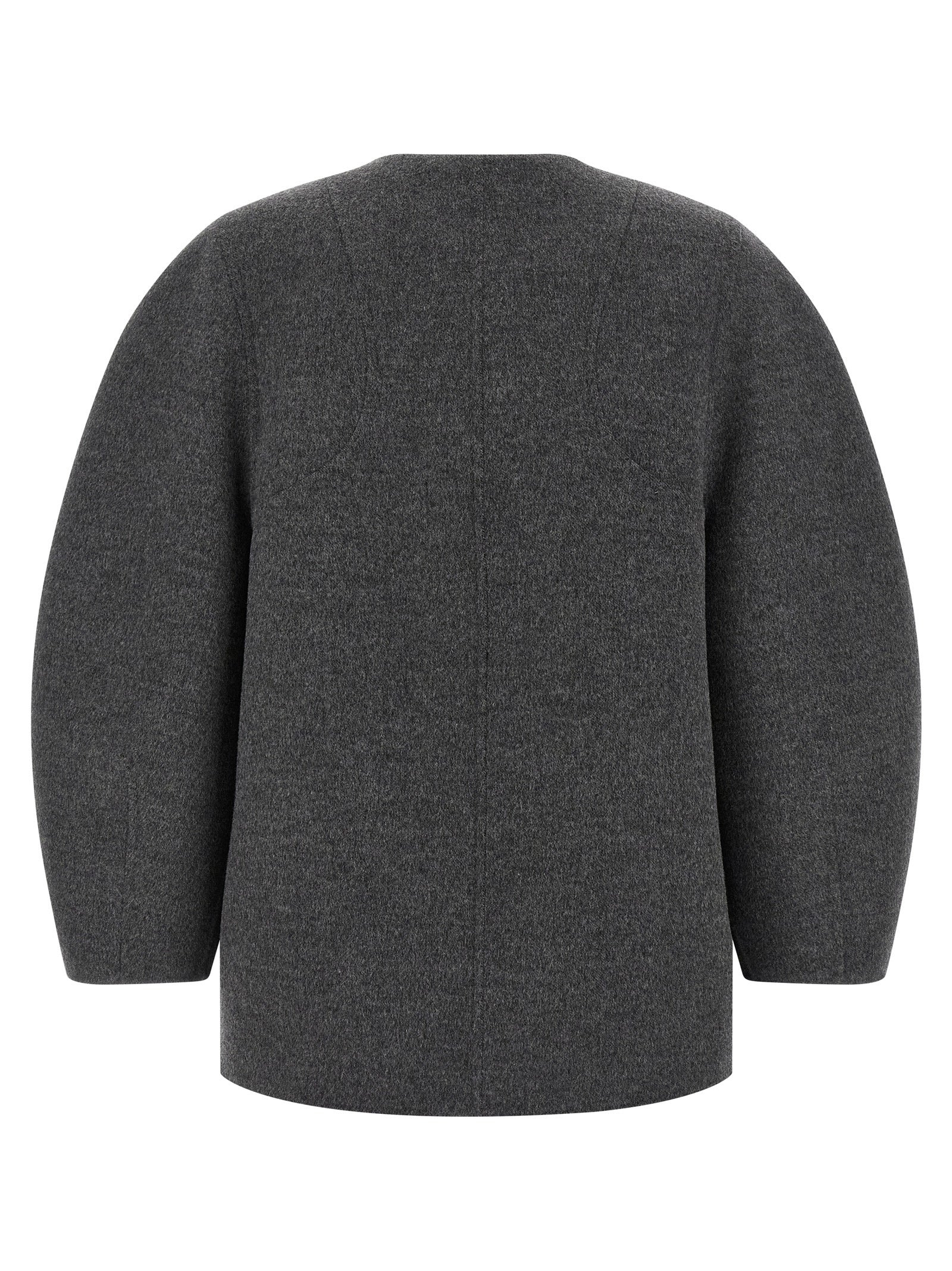 Blouson Cocoon Puffer Jackets Gray - 2
