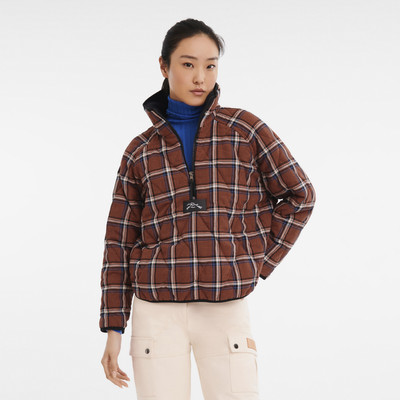 Longchamp Fall-Winter 2023 Collection Parka Mahogany - OTHER outlook
