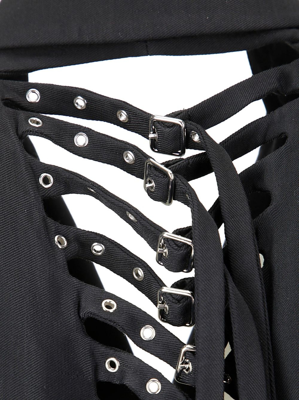 buckled blazer - 3