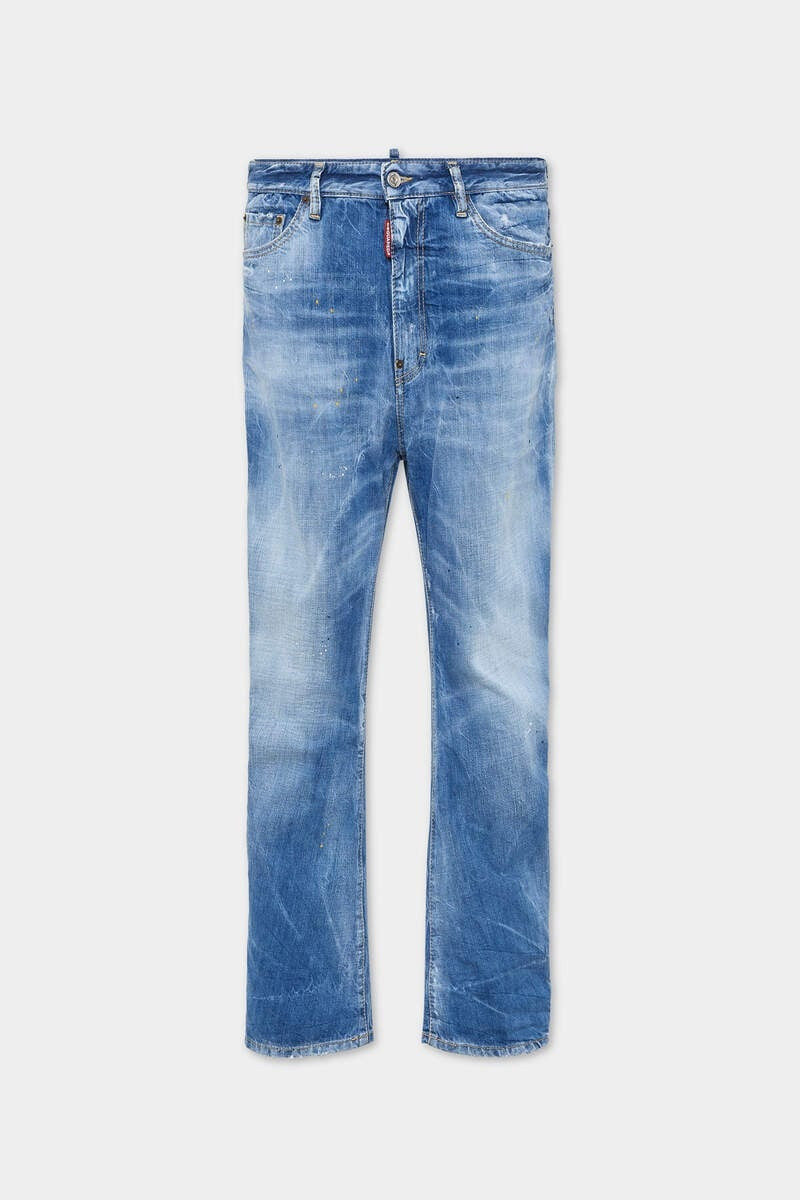 LIGHT CLEAN BABY BLUE WASH LONDON BRO JEANS - 1
