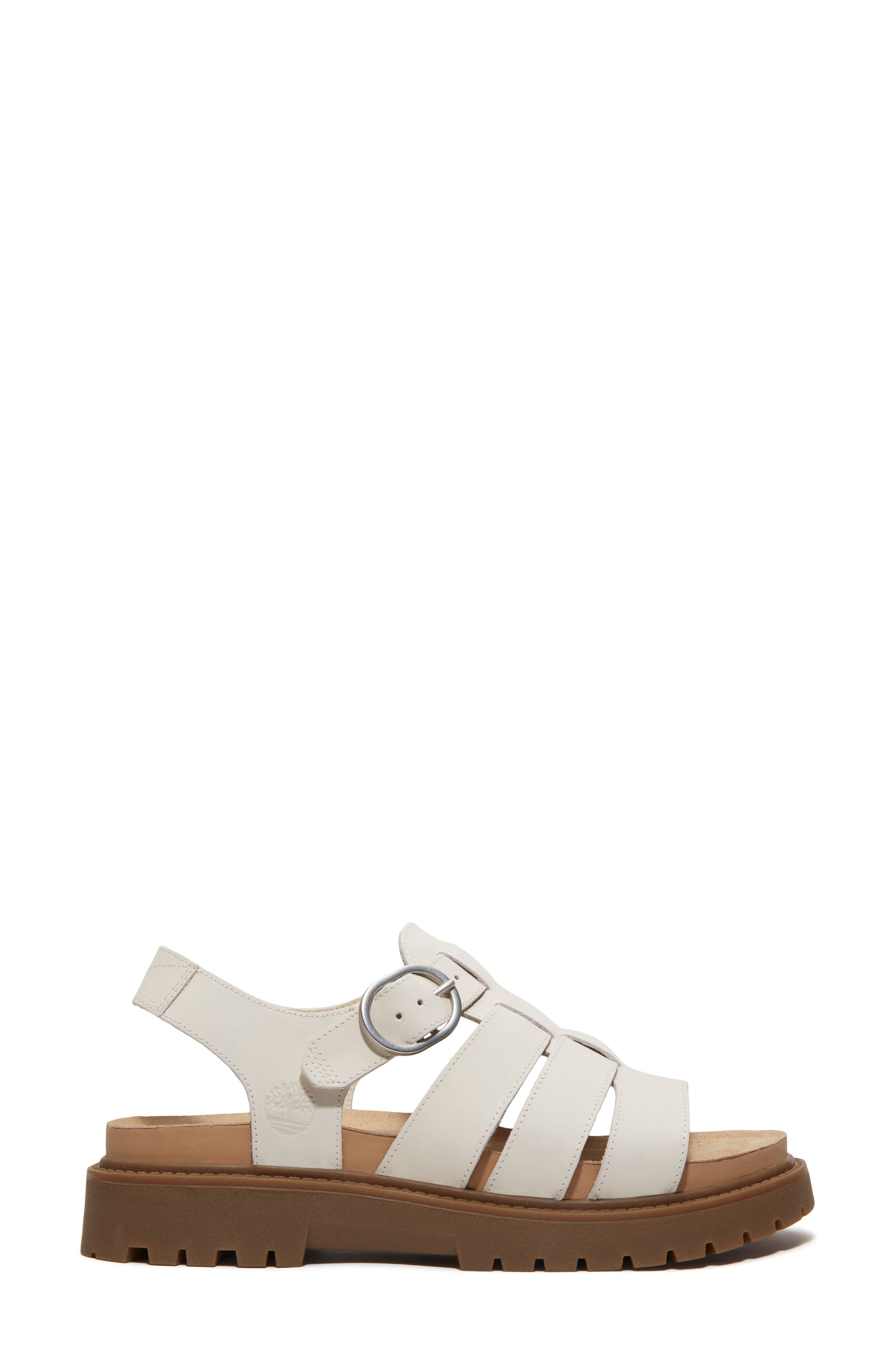 Timberland Clairemont Way Fisherman Sandal in Natural Nubuck at Nordstrom - 3