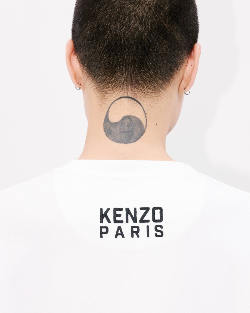 'KENZO Happy Tiger' embroidered oversized T-shirt in cotton 7