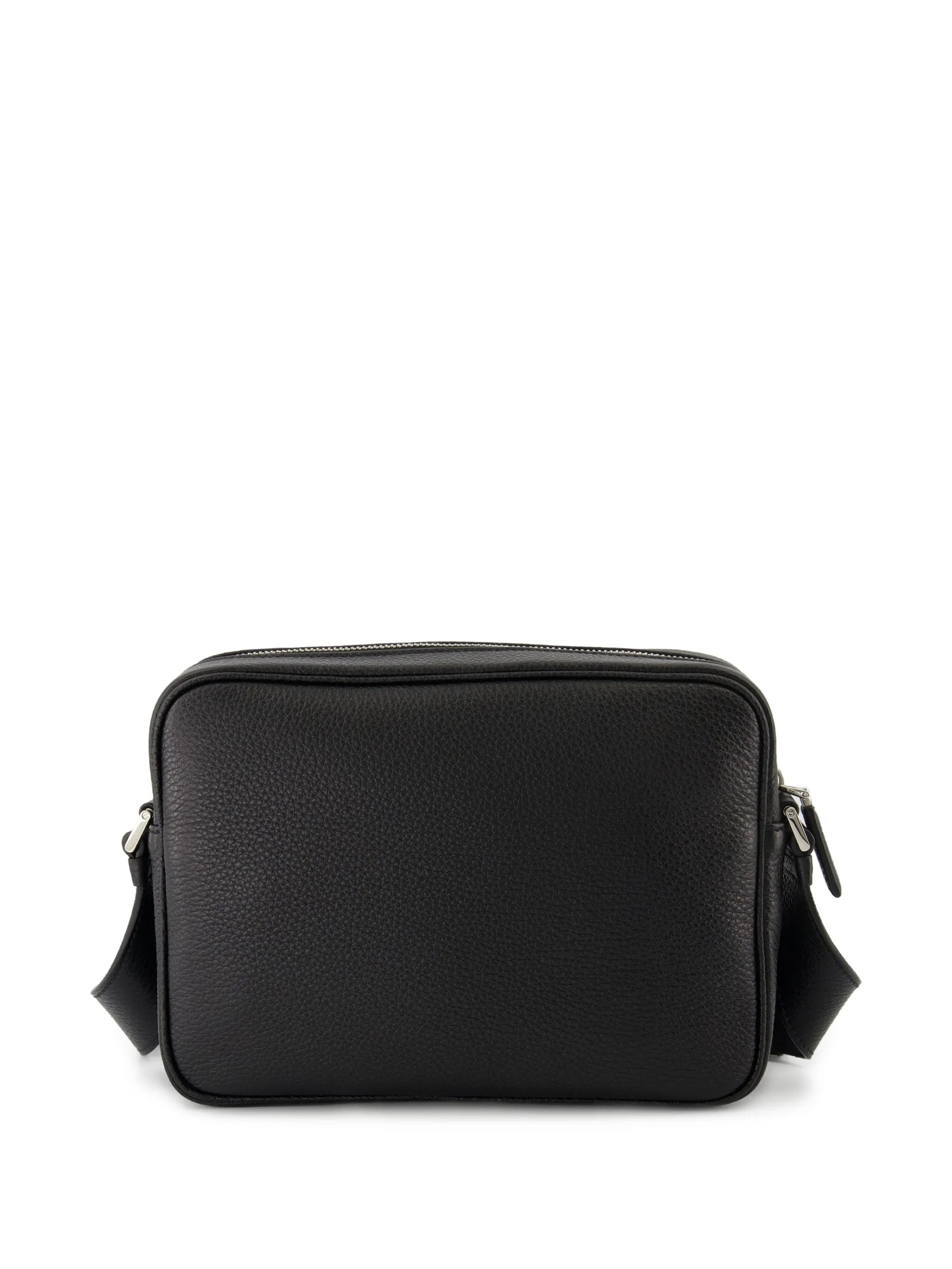 Logo-plaque Leather Shoulder Bag - 4