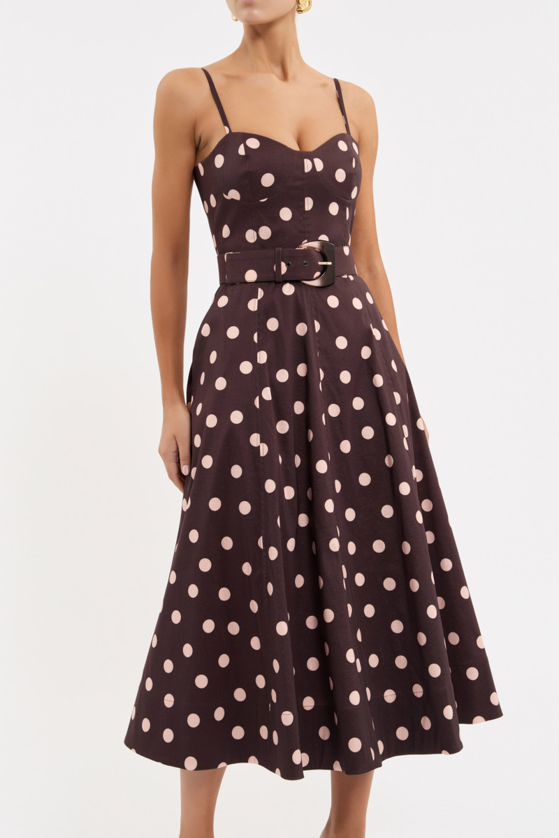 Vivianne Strap Midi Dress 5
