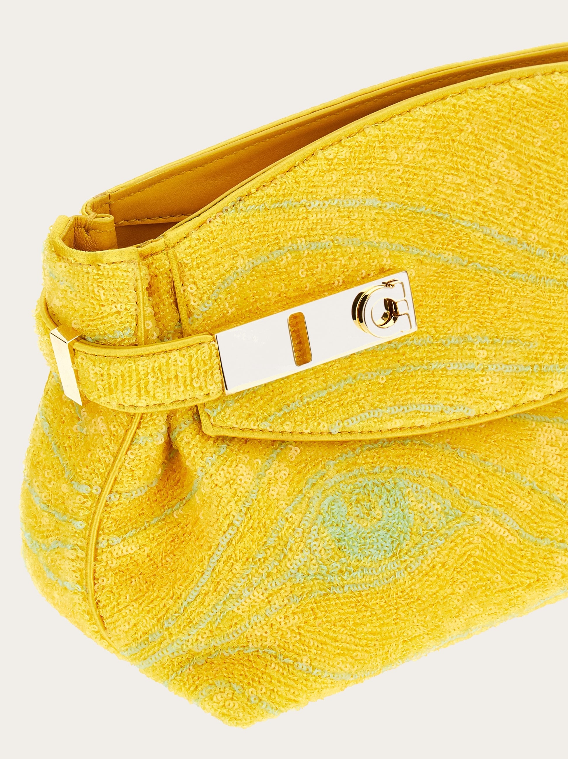 Hug handbag with sequins (S) - 7